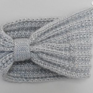 Light Blue Knit Headband